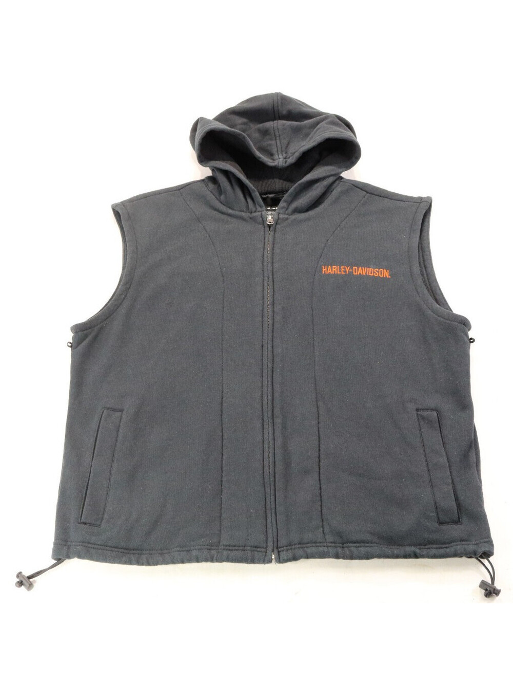 harley davidson jacket removable hoodie liner M black Road Warrior 98424-09VM